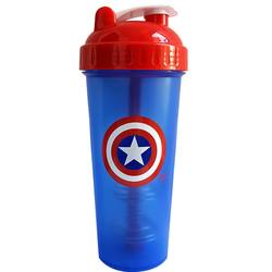 PerfectShaker Hero Series Shaker, Captain America - 28 oz