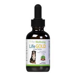 Pet Wellbeing Life Gold for Dogs Large Canine - 4 fl oz (118 ml)