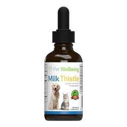 Pet Wellbeing Milk Thistle for Cats Dogs - 2 fl oz (59 ml)