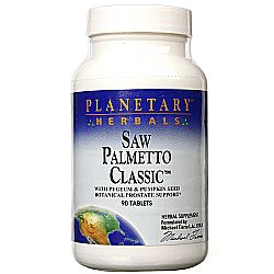Planetary Herbals Saw Palmetto Classic - 90 Tablets