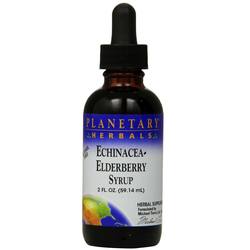 Planetary Herbals Echinacea Elderberry Syrup - 2 fl oz