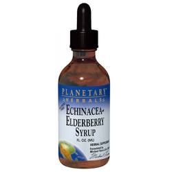 Planetary Herbals Echinacea Elderberry Syrup - 4 fl oz