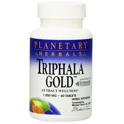 Planetary Herbals Triphala Gold 1000 mg - 60 Tablets