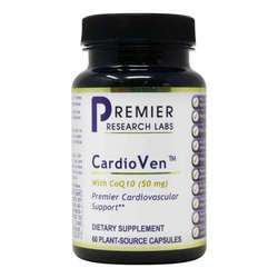 Premier Research Labs CardioVen with CoQ10 50 mg - 60 Plant-Source Capsules
