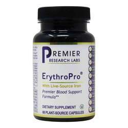 Premier Research Labs ErythroPro - 60 Plant-Source Capsules