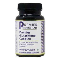 Premier Research Labs Premier Glutathione Complex - 70 mg - 60 Vegetarian Capsules
