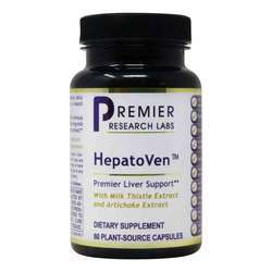 Premier Research Labs HepatoVen - 60 Plant-Source Capsules