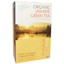 Prince of Peace Organic Green Tea, Jasmine - 100 tea bags