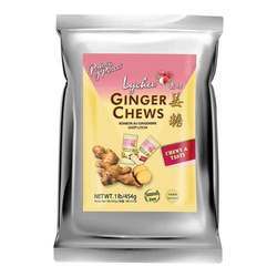 Prince of Peace Ginger Chews, Lychee - 1 lb (454 g)