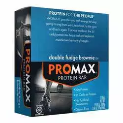 Promax Nutrition Energy Bar, Double Fudge Brownie - 12 pack