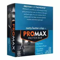 Promax Nutrition Energy Bar, Nutty Butter Crisp - 12 pack