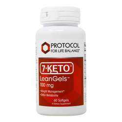 生命的协议平衡7 -KETO LEANGEL -100 mg -60软胶