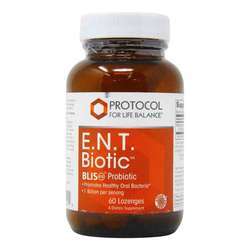 Protocol for Life Balance E.N.T Biotic - 60 Lozenges