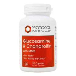 Protocol for Life Balance Glucosamine and Chondroitin with MSM