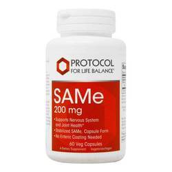 Protocol for Life Balance SAMe - 200 mg - 60 Veg Capsules