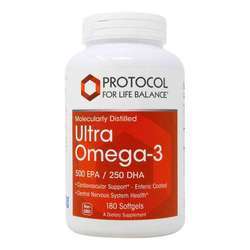 生活平衡Ultra - Omega-3 - 500 EPA / 250 DHA - 180软糖