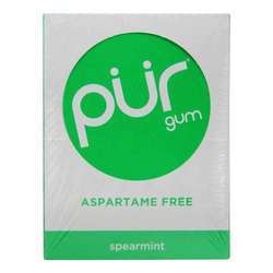 Pur Gum, Spearmint - 12 Boxes