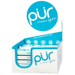 Pur Gum, Wintergreen - 12 Boxes
