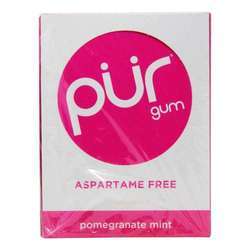 Pur Gum, Pomegranate Mint - 12 Boxes