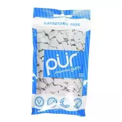 Pur Gum, Peppermint - 12-55片袋