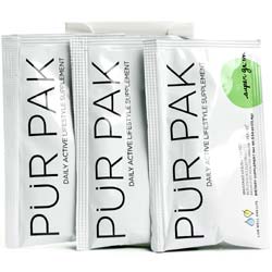 Pur Pak Active Lifestyle Supplement, Super Green - 28 packets