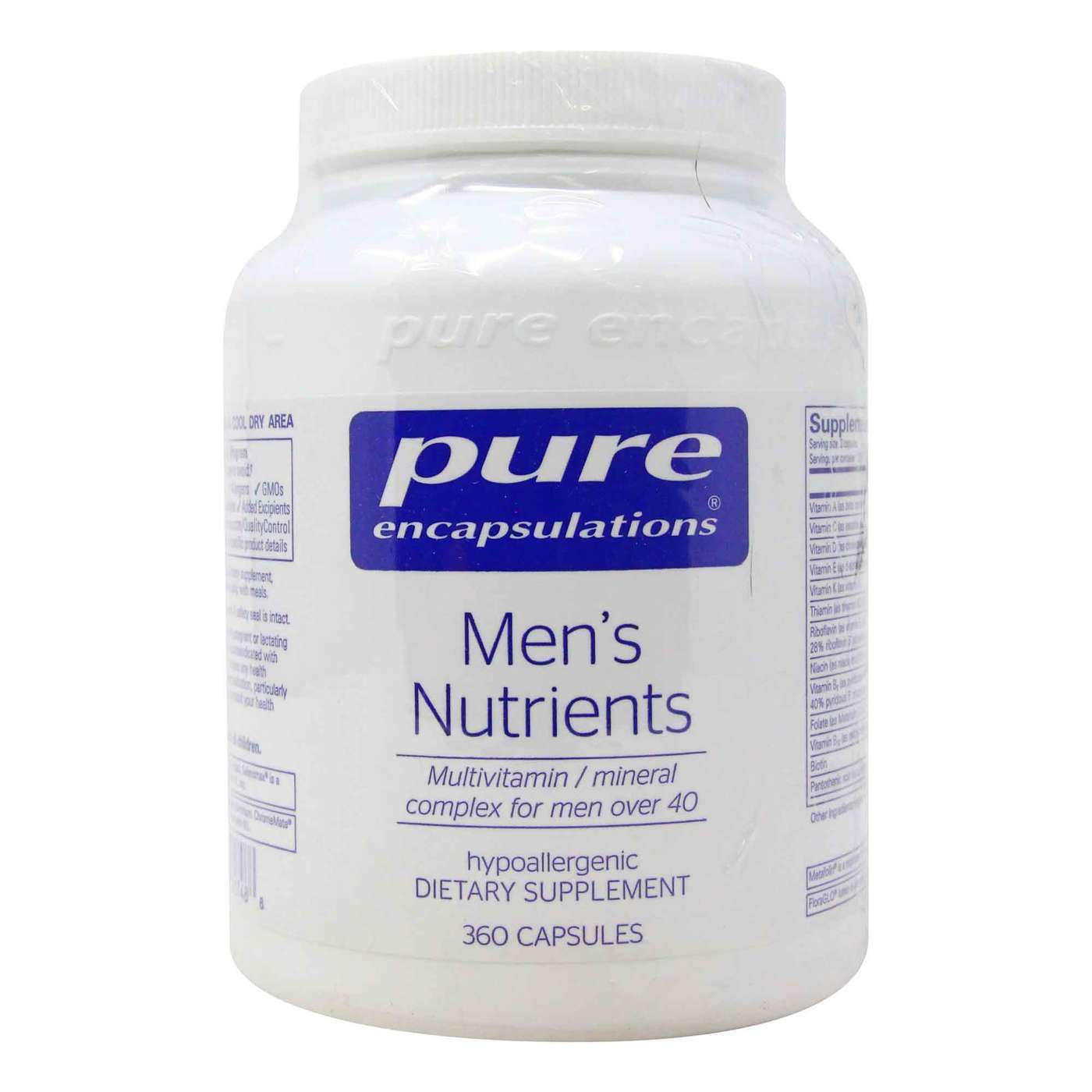 Pure Encapsulations Men's Nutrients - 360 Capsules - eVitamins.com
