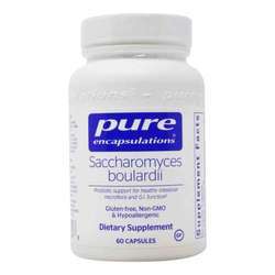 Pure Encapsulations Saccharomyces boulardii - 60 Capsules