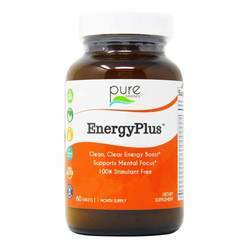 Pure Essence Labs Energy Plus - 60 Tablets