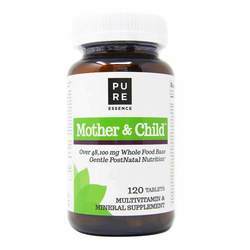Pure Essence Labs Mother and Child Master PostNatal Formula - 120 Tablets