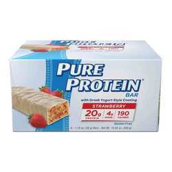 Pure Protein Bar, Greek Yogurt Strawberry - 6 bars