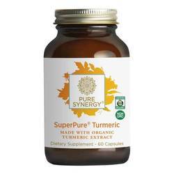 Pure Synergy SuperPure Turmeric Extract - 60 Organic Vegetarian Capsules