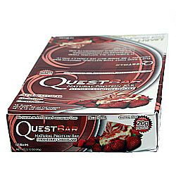 Quest Nutrition Quest Bar, Strawberry Cheesecake - 12 Bars