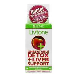 RUVED Livtone Unbeatable Detox Liver Support - 60 Capsules