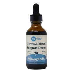 RUVED Ashwagandha Stress Mood Support, Drops - 2 fl oz (60 ml)