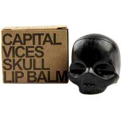 Rebels Refinery Capital Vices Collection Skull Lip Balm, Passion Fruit - 5.5 grams Black