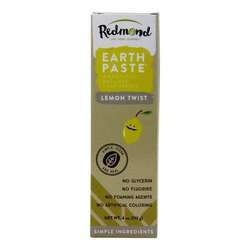 Redmond Trading Company Earthpaste, Lemon Twist - 4 oz (113 g)