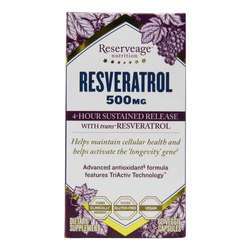 Reserveage Organics Resveratrol - 60 Veggie Capsules