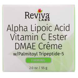 Reviva Labs Alpha Lipoic Acid Vit.C Ester  DMAE Cream