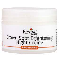 Reviva Labs Brown Spot Skin Lightening Night Cream - 1.5 oz