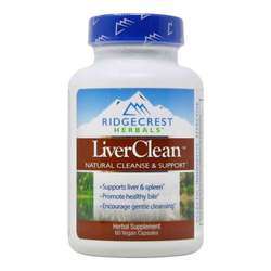 Ridgecrest Herbals Liver Clean - 60 Vegan Capsules
