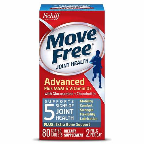 Schiff Move Free Advanced 80 Tablets Evitamins Com