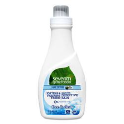 Seventh Generation Liquid Fabric Softener, Free and Clear - 32 oz