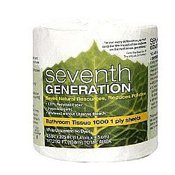 Seventh Generation Bathroom Tissue 1-Ply - 60 Rolls