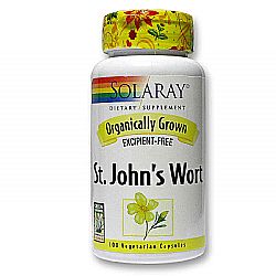 Solaray St. John's Wort - 900 mg - 100 Vegetarian Capsules