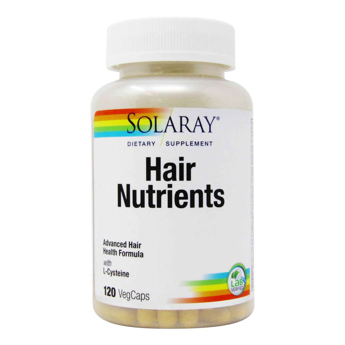 Solaray Hair Nutrients - 120 VegCaps 