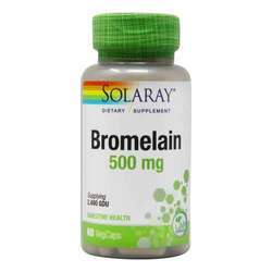 Solaray Extra Strength Bromelain - 60 Capsules