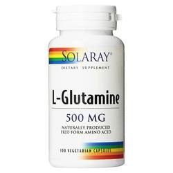 Solaray L-Glutamine Free Form - 100 VCapsules