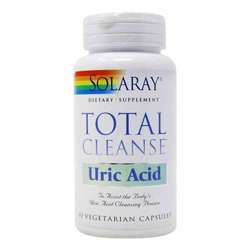 Secom Total Cleanse Uric Acid, 60 capsule, Solaray