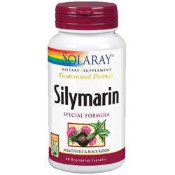 Solaray Silymarin Special Formula - 350 mg - 60 Vegetarian Capsules