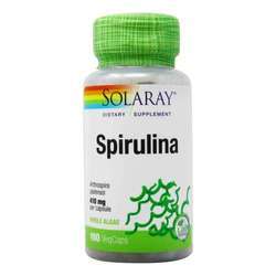 Solaray Spirulina - 400 mg - 100 VegCaps